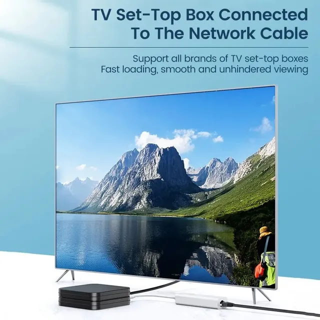 다양한 디바이스와 호환되며 고속 네트워킹을 제공하는 USB C타입 랜 네트워크 카드