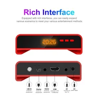 USB PVR FTA Цифровой Koqit V5H Мини-приемник спутникового телевидения Smart Meecast DVB-S2 H.265 Hevc Спутниковый приемник Full HD 1080P — изображение 4