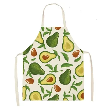 Avocado Print Kitchen Apron 1