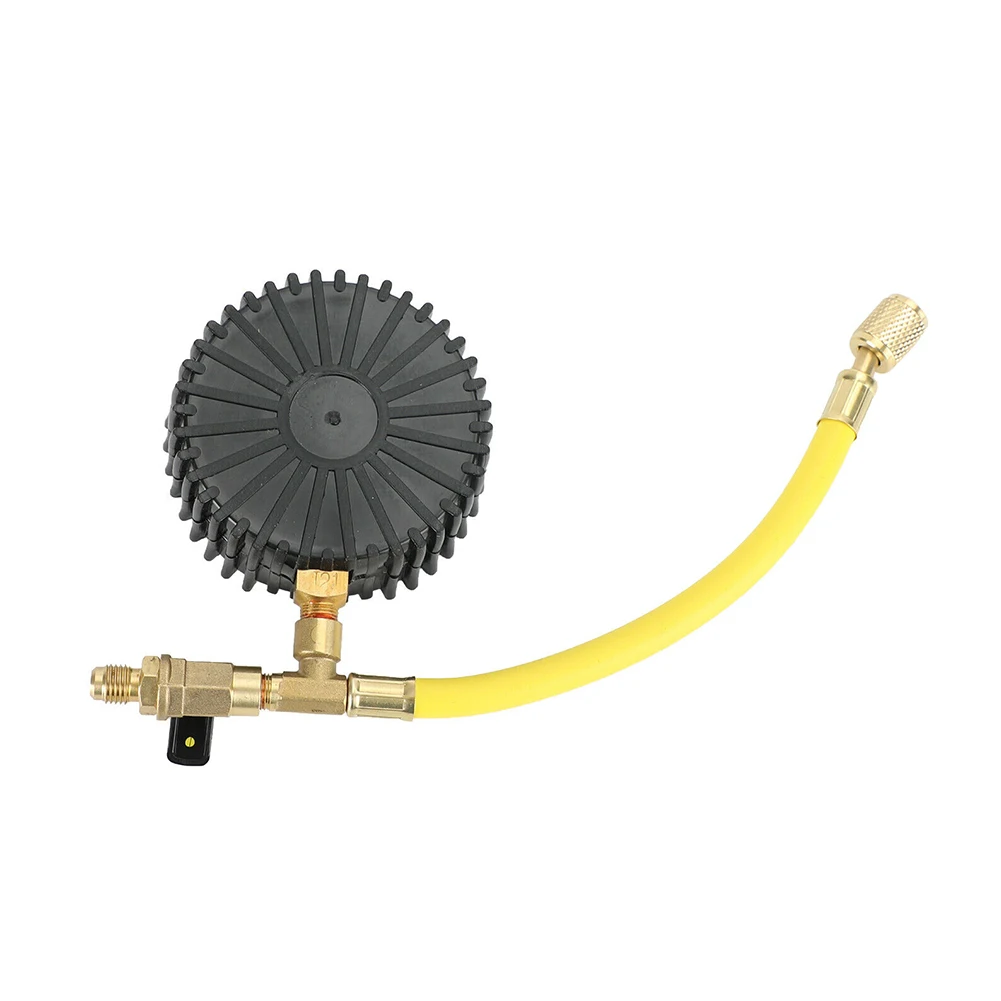 Stickstoff-Drucktester Für Klimaanlagen - Messing Manometer Für HVAC Systeme Bis 60bar, Inkl. 1/4" SAE Anschluss