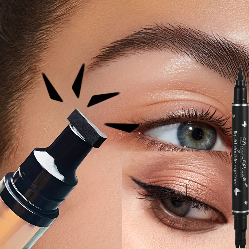 Eyeliner liquido waterproof con timbro a doppia punta nero_voghion.com
