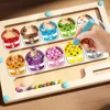 Magnetic Color Sorting Maze & Drawing Board Toddler Montessori Toys Number Matching Learning Counting Preschool Activity 1