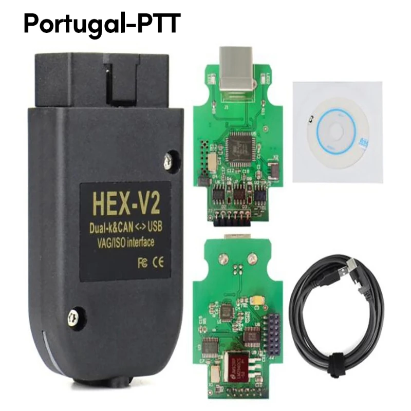 V2 Vag-Usb 21.3 21.9 V22.3.2 Vas-Odis 22.3 Can Interfaccia Usb Atmega162+16V8+Ft232Rq Multilingue