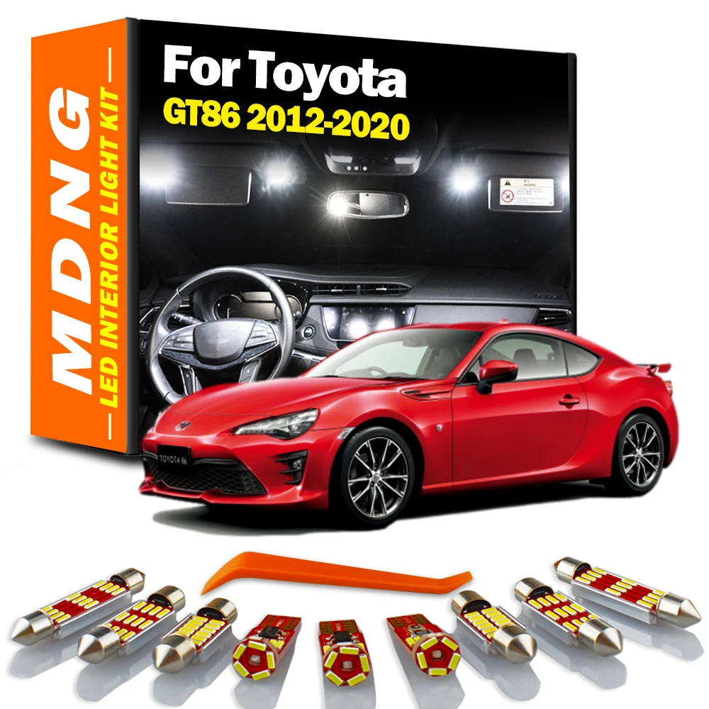 MDNG11PcsLEDBulbInteriorTrunkDomeLightKitForToyota86GT86