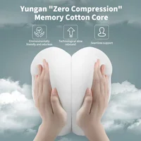 Memory Foam Lumbar Back Cushion for Car Office Gaming Chairs and Postpartum Waist Support Multi Functional Pain Relief Pillow 4