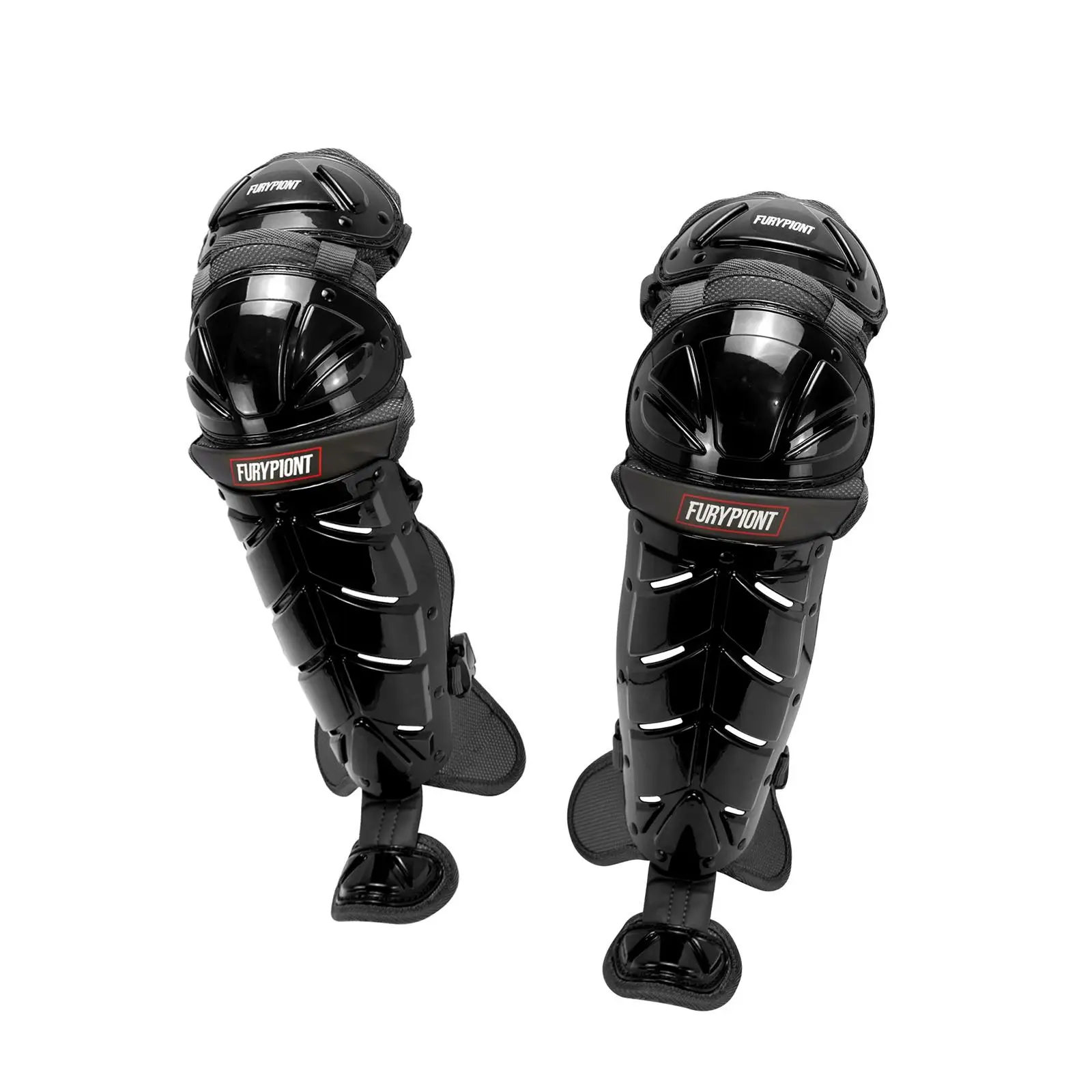 Baseball Catchers Leg Guards Umpiring Shin Pads Knee Shin Protection Breathable Shin Guards Softball Leg Guards for Softball