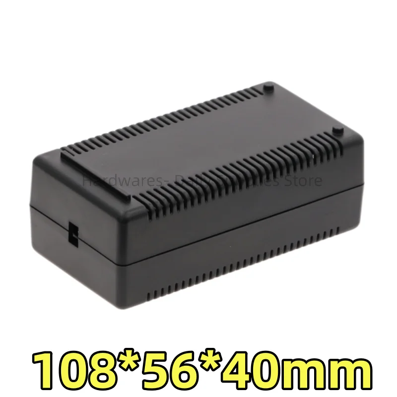Electronic Enclosure Case 1pcs 108x56x40mm Electronic Shell Heat Dissipation Plastic Button Box Sensor Module Two-end Outlet Housing