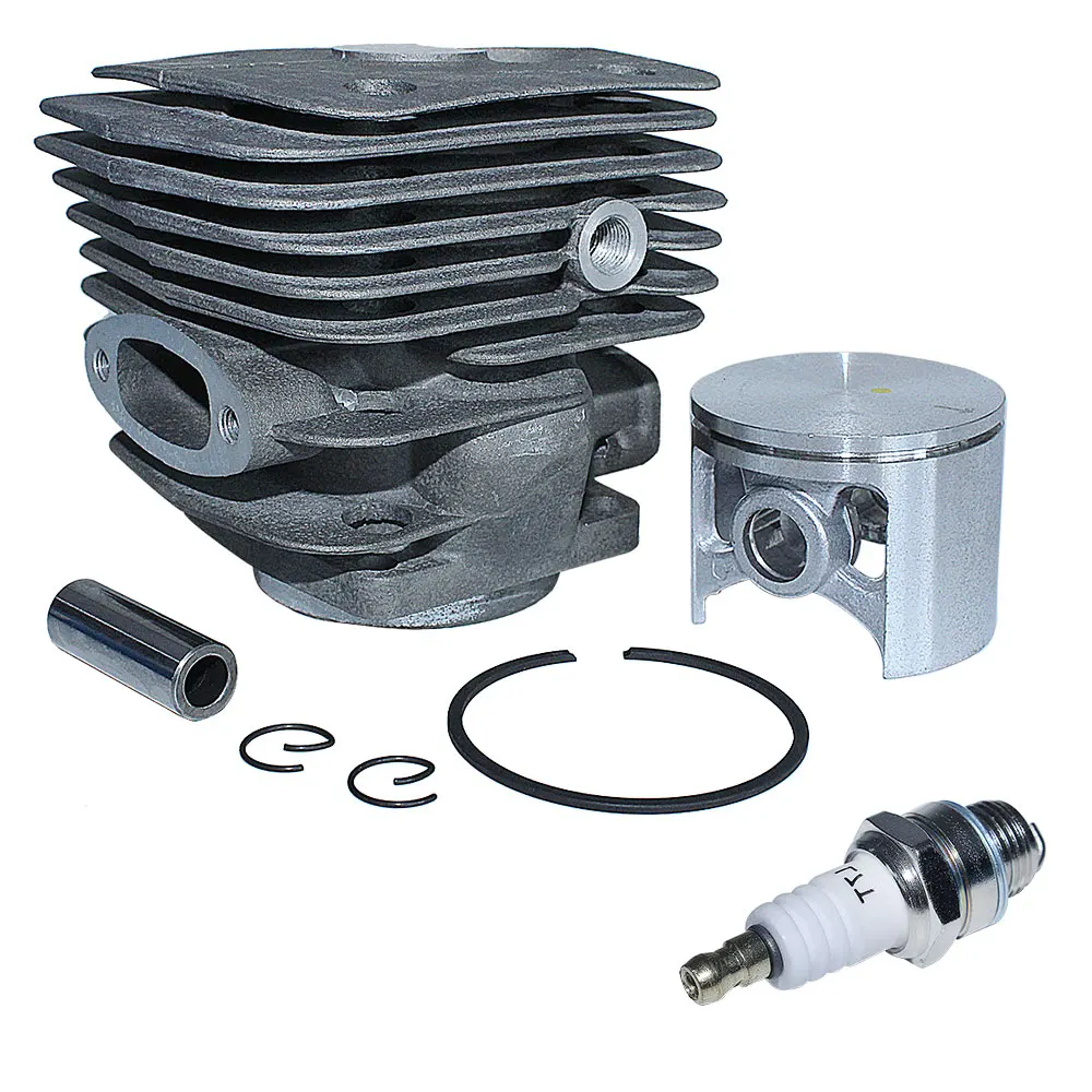 54mm Cylinder Piston For Husqvarna 288XP 181 281 288 Chainsa w Spark Plug Replace 503506301 Garden Tool Parts 6