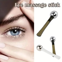 1pc Eye Roller Massage Stick Eye Cream Applicator Cosmetic Spatula Anti Wrinkle Facial Spoon Gold Alloy Face Thin Skin Care Tool 6