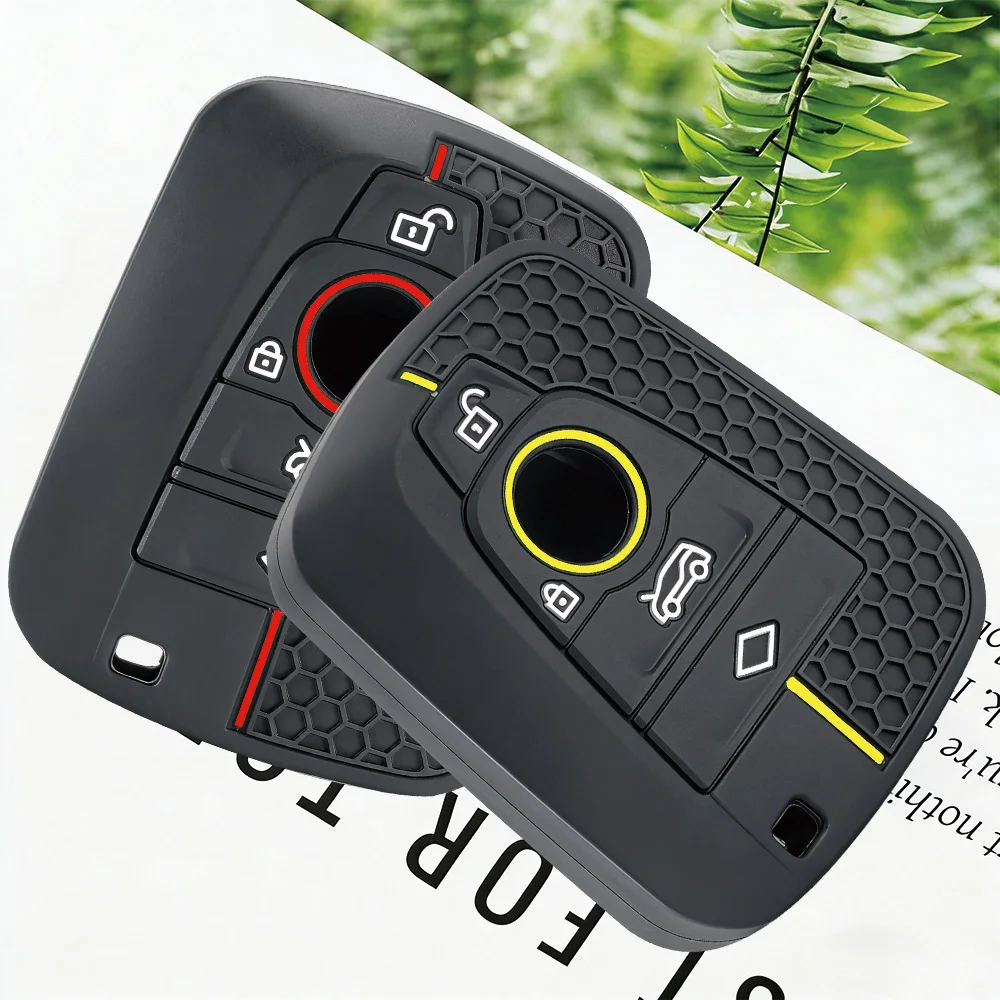 Deluxe Soft Silicone Protective Car Key Case Cover