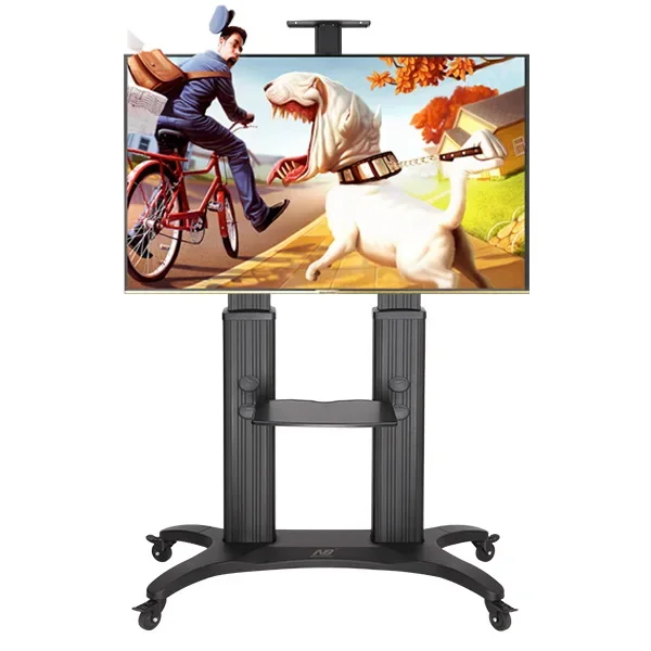 Carrello Mobile Tv Lcd Avf1800-70-1P Supporto Da Pavimento Mobile Tv Universale Da 50-80 Pollici
