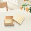 New Wooden Box Rolling Tray Accessories Bamboo Storage Container With Lock Organizer Bathroom Storage 1