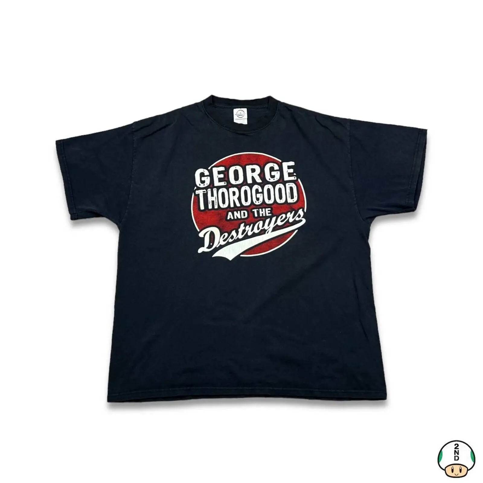 Vintage Y2K George Thorogood E The Destroyers Band Tee - Xl