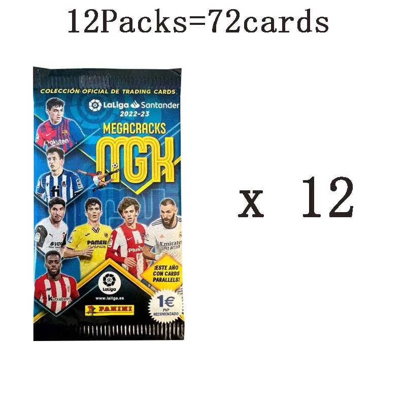 Laliga Megacracks 2022-23 Cards Panini Collection Official Original Box  with 24 Boosters Children Fans Board Toys Gift - AliExpress