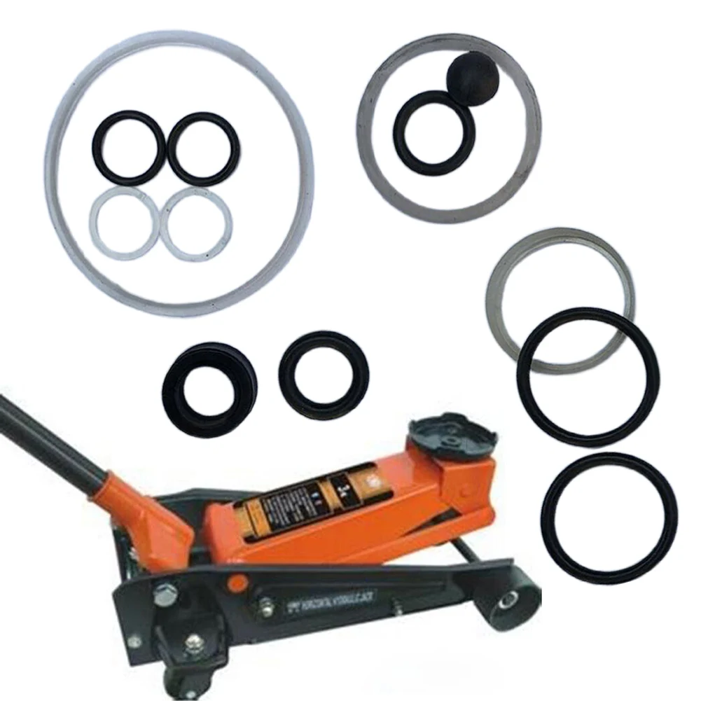 1SetHydraulicJackOilSealRingForVerticalJackOilPumpCylinder