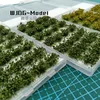 28 strains grass straw cocooning frame of military simulation model static field landscape building sand materials diy handmade 1