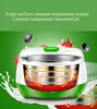 DMWD Yogurt Maker 0.8L Mini Automatic Yogurt Machine Household DIY Yogurt Tools Natto Rice Wine Fermenter Stainless Steel Tank 5