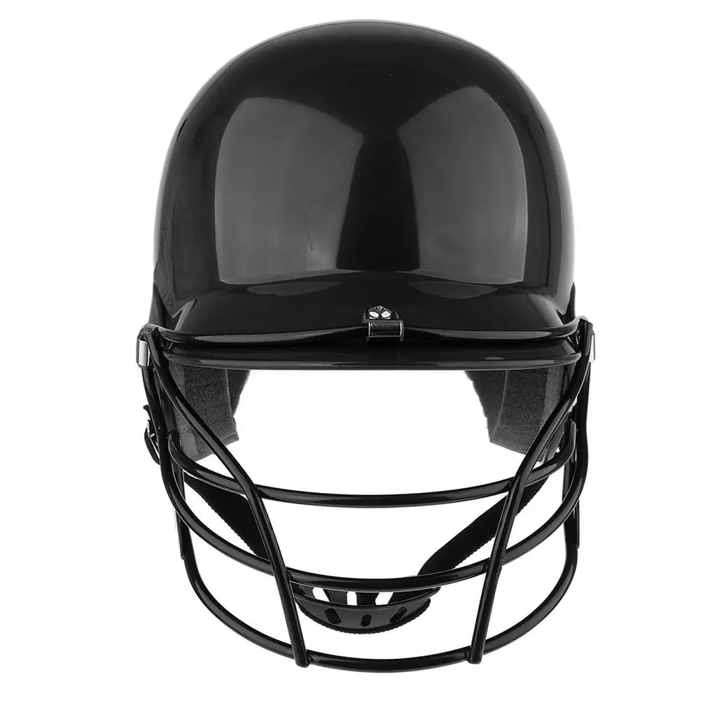 Baseball Batting Helmet Softball Compact Mask Density Impact Head Face Guard with Ear Protector