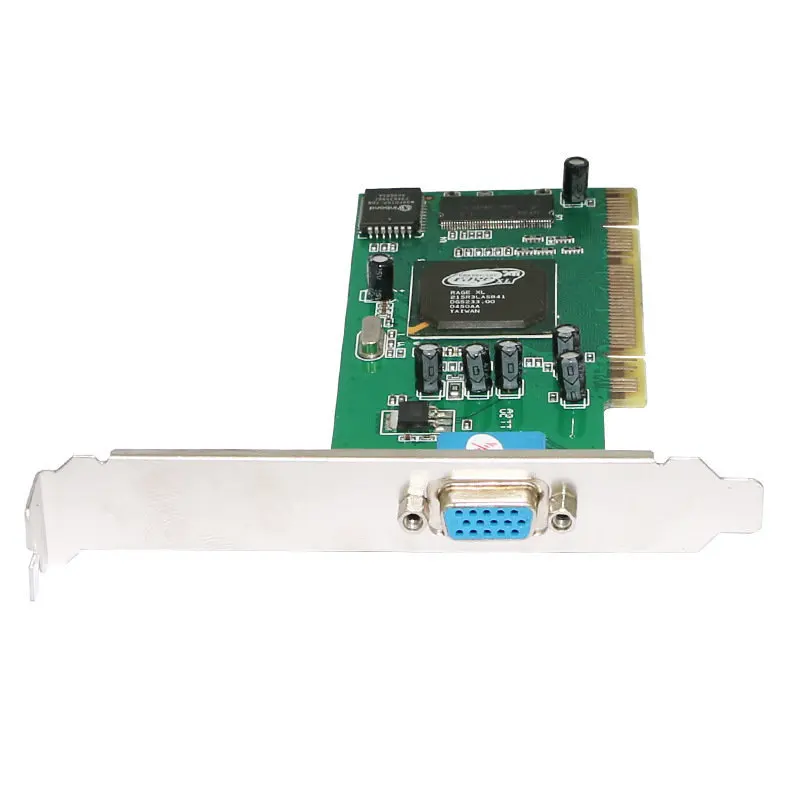 

Настольный компьютер PCI Встроенная видеокарта ATI Rage XL 8 Мб VGA монитор подключения видеосигнальная карта