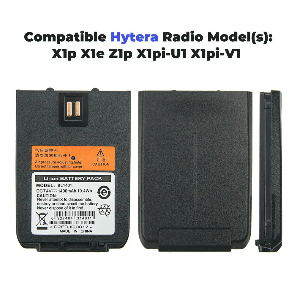 Рисунок 4 - 7,4 В 1400 мАч BL1401 Сменный аккумулятор