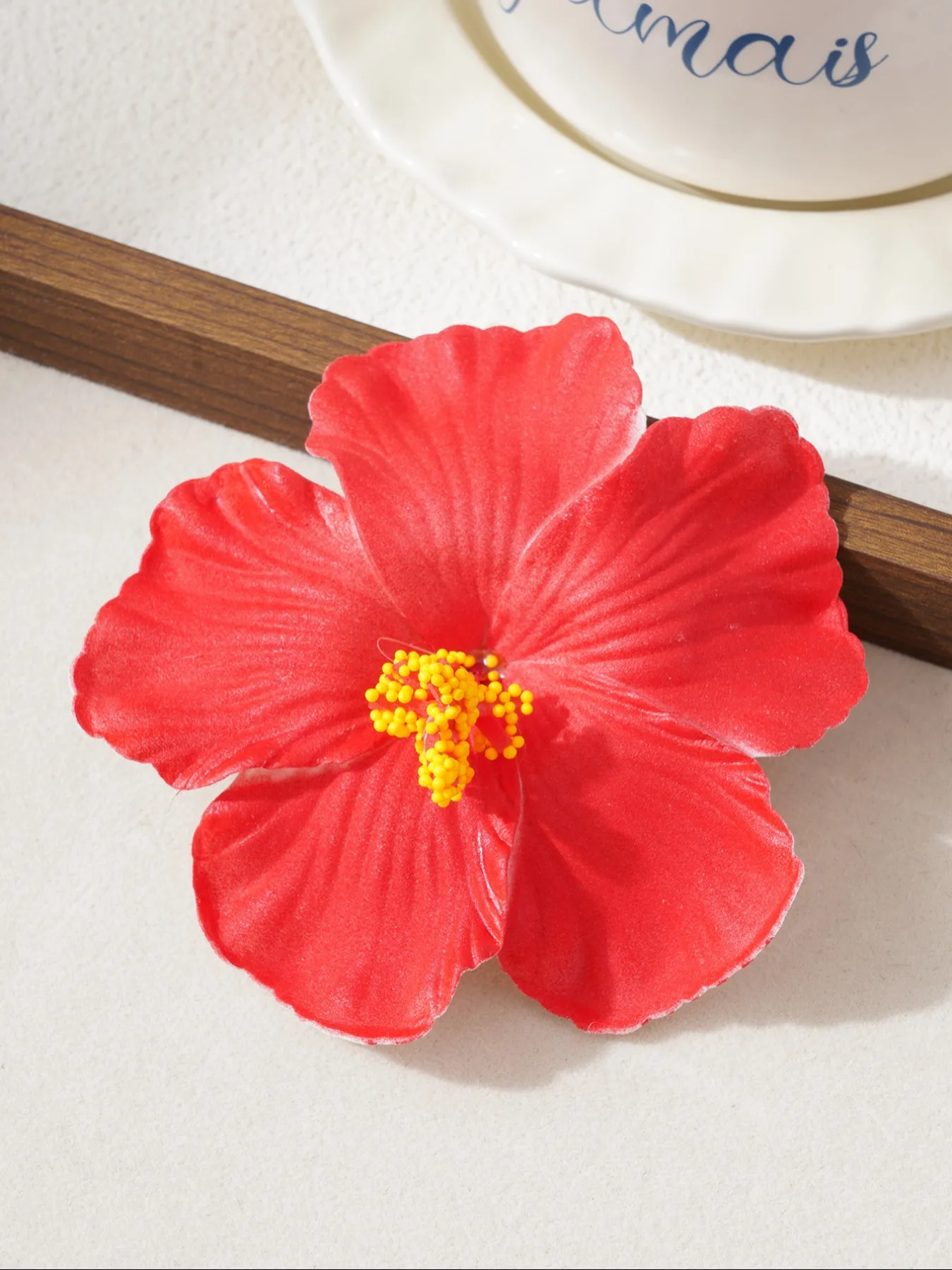 Elegante Künstliche Blumen-Haarspangen, Boho-Stil Modische Entenschnabel-Clips, Haaraccessoires für Frauen & Mädchen – Detail 4