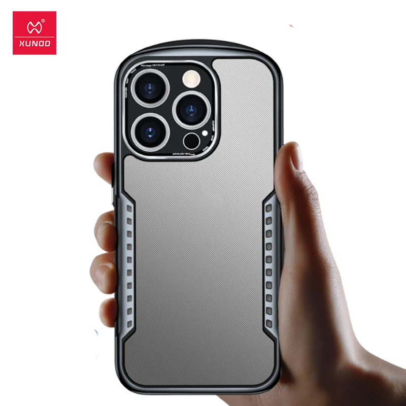 

Чехол Xundd для iPhone 15 Pro Max, чехол для iPhone 15 Pro 15 Plus, Противоударная подушка безопасности, прозрачный чехол в полоску с отверстием для тепла