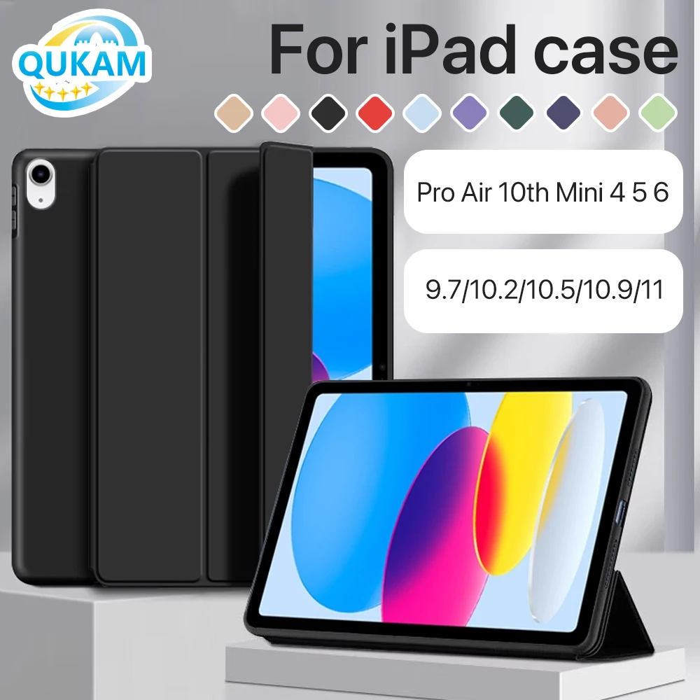 Durable Slim PU Leather Protective Stand Cover