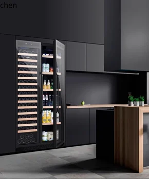 red wine thermostatic wine cabinet refrigerator high-end embedded household ice bar