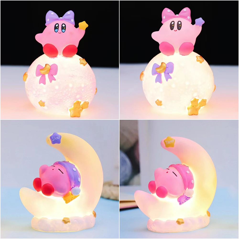 

Cartoon Star Kabi Night Light Kawaii Game Anime Ball Light Children's Student Creative Birthday Gift Bedroom Desktop Decoration