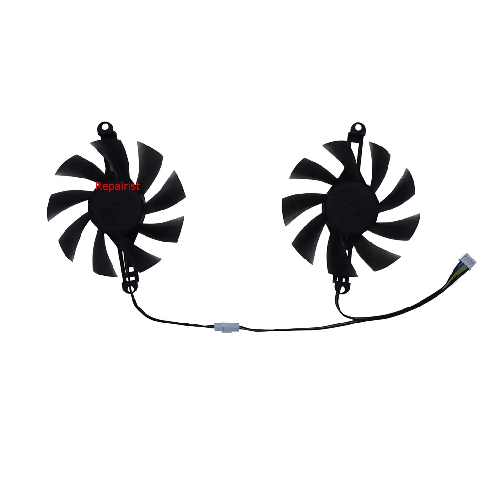 Ventilador da Placa de Vídeo para Amd Mllse rx 580 Rx580 8gb Pcs Conjunto Fl8015 12vb Fl801512vb para Mllse rx 580 Gddr5 - Imagem 6