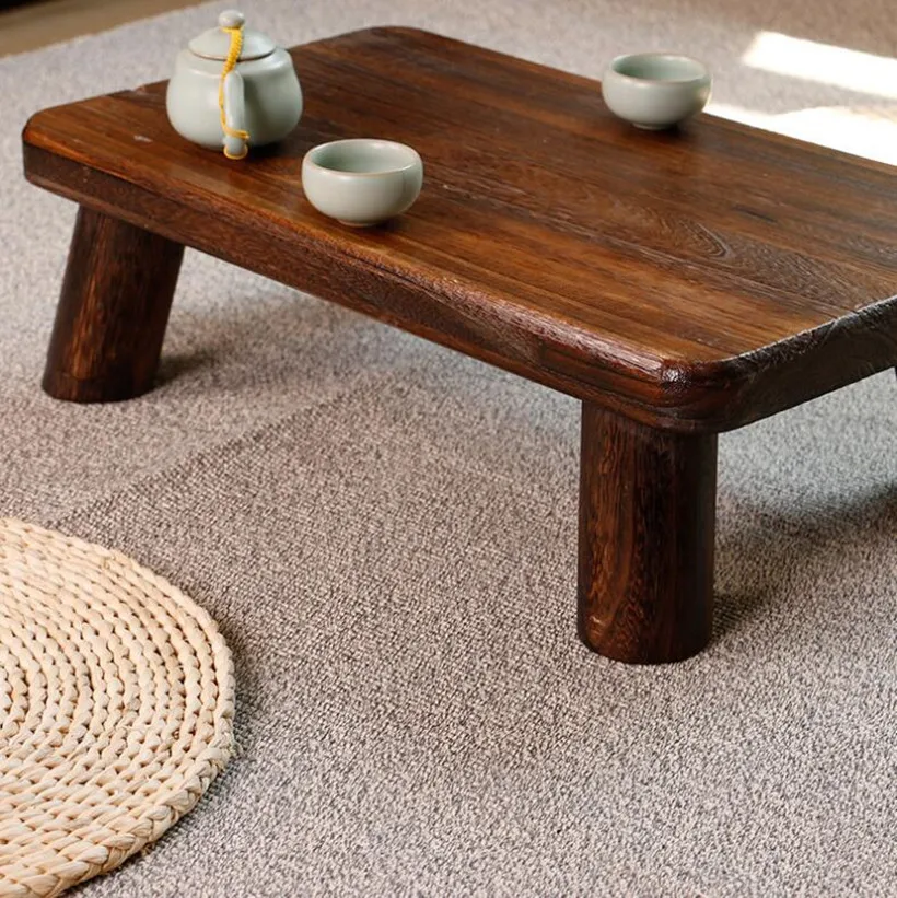 Thick Retro Hand Woven Cotton Linen Carpet Rug Kilim Bedside Rug Floor Mat for Living Room Bedroom Carpet Tassel Home Decor 3