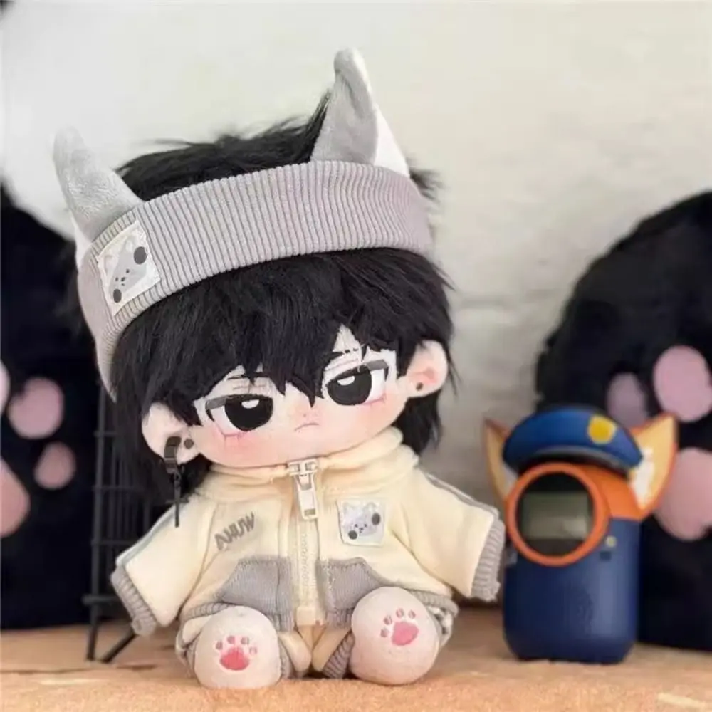 Hoodie 20cm Plush Toy Clothes Overalls Shoulder Strap Cotton Doll Clothes Sportswear Mini Plush Toy Clothes Children's Gift