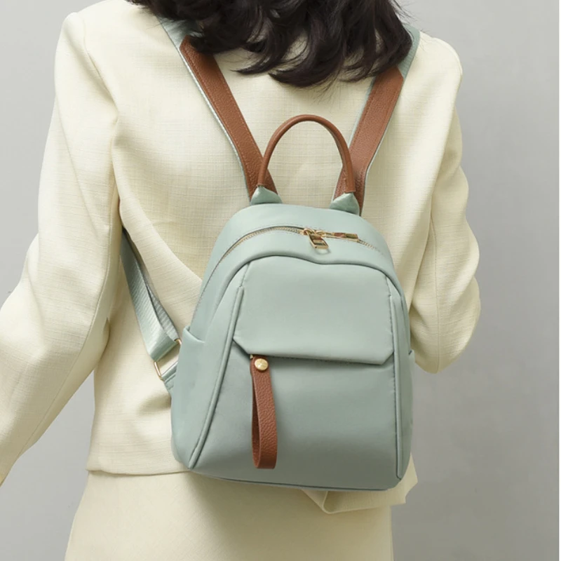 Oxford Cloth Large Capacity Backpack Woman 2024 New Girl Schoolbag Fashion Travel Bag Wholesale