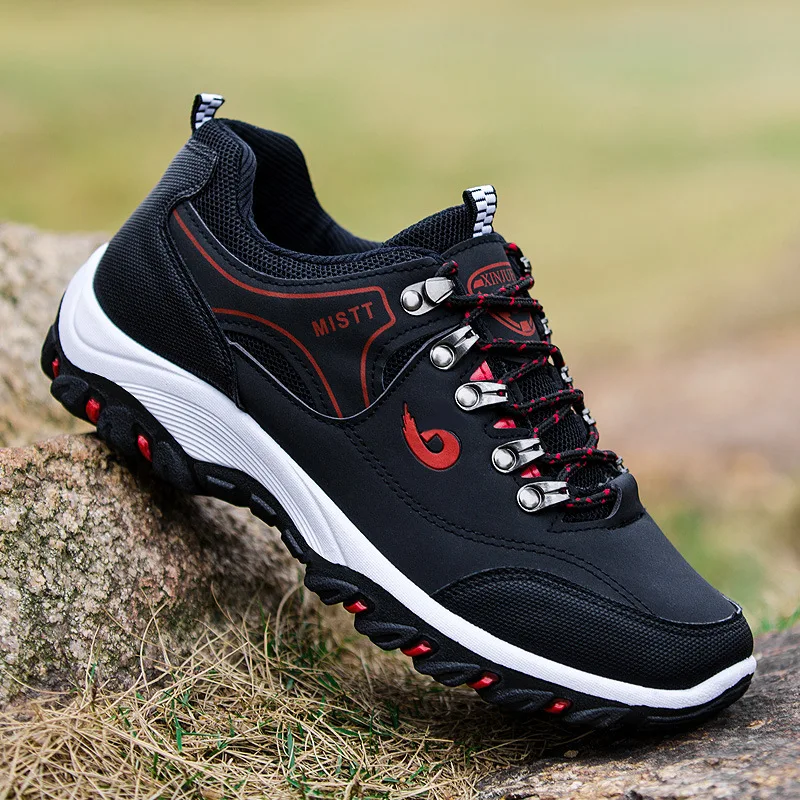 

Sneakers for Men Autumn Lightweight Flats Walking Vulcanized Shoes Outdoor Moccasins Trekking Shoes 2024 Men's Casual Sneakers