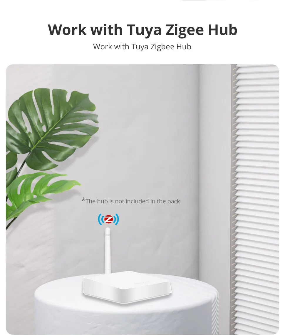 2N Zigbee Electric Roller Shade Motor for 37mm 38mm Tube Work with Tuya Alexa Go