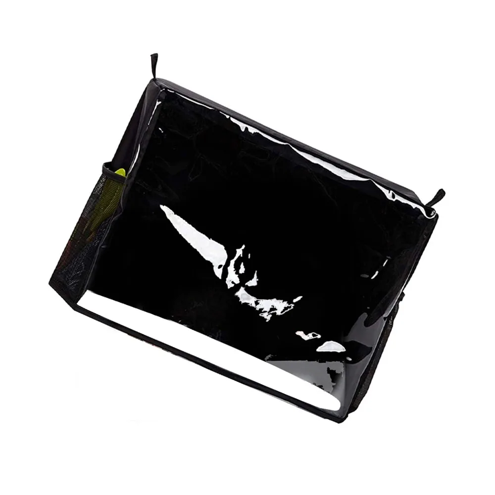Accessories Quilted Solid Anti Dust PVC Protective Sewing Machine Cover Universal With 2 Lateral Pockets Reusable Portable Home sewing accessories,sewing machine bag