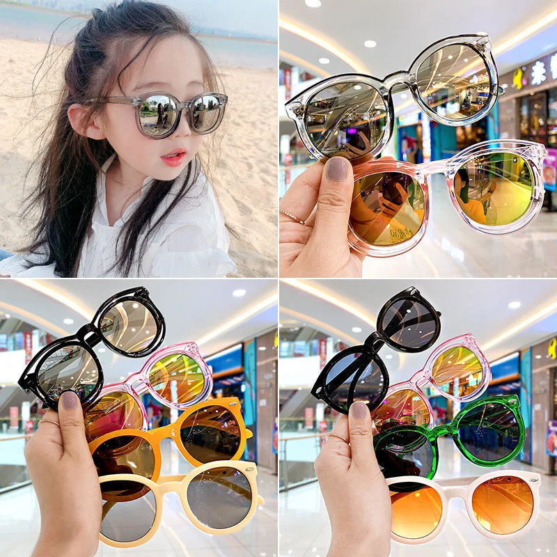 

Kids Fashion Sunglasses Square Children Sunglasses Boy Girl Stylish Goggles Baby Eyeglasses Party Eyewear UV400 Oculos De Sol