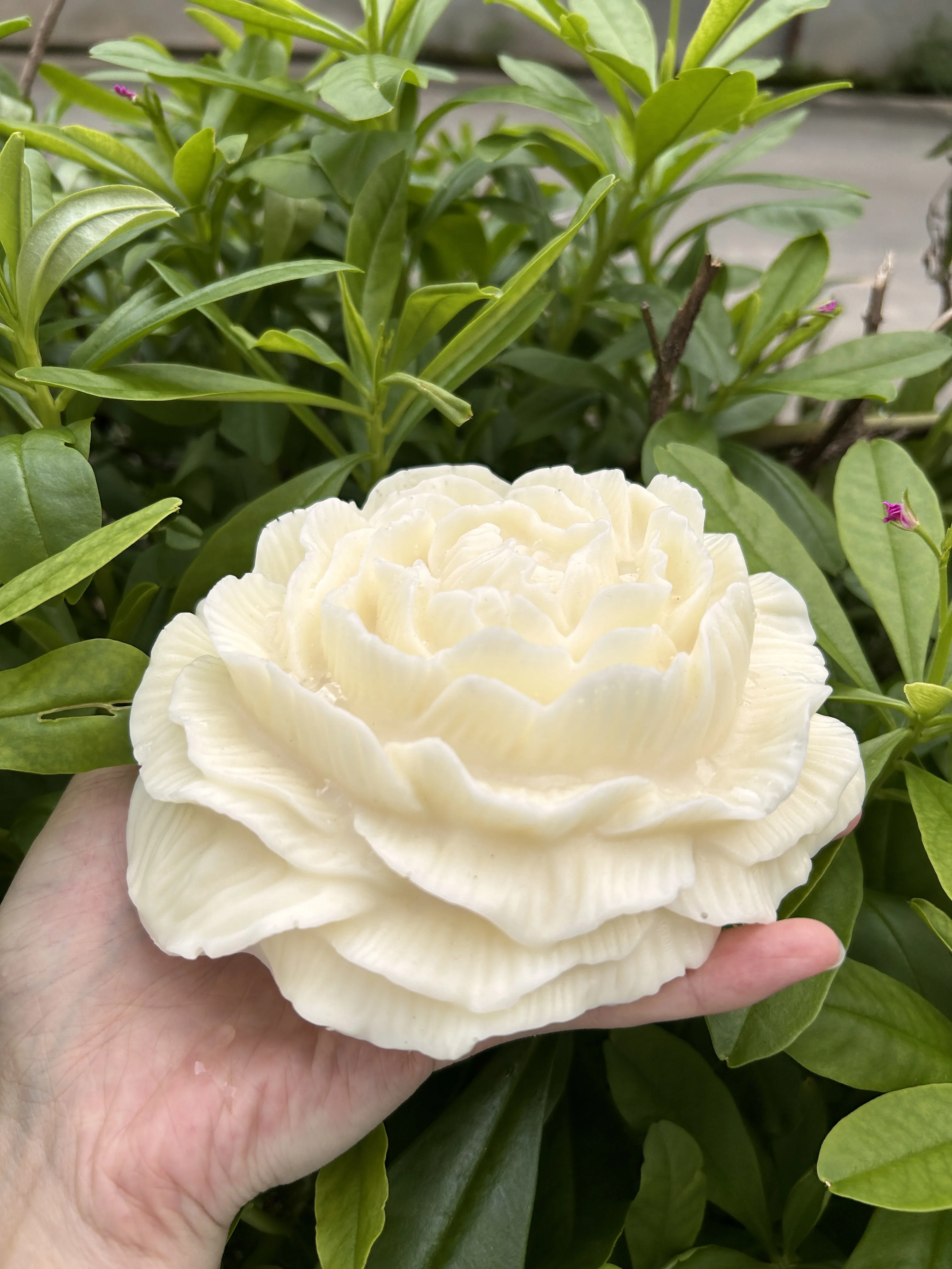 모란 연꽃 다발 양초 몰드, 실리콘 몰드 파티 선물, 꽃 양초 몰드, 14cm, DIY 15cm, 2023 신제품
