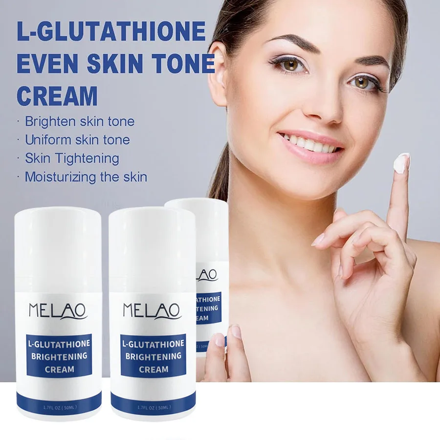 MELAO Glutathione Hyaluronic Acid Tone Up Cream Long lasting Hydrate  moisture through Hyaluronic Acid - AliExpress 66