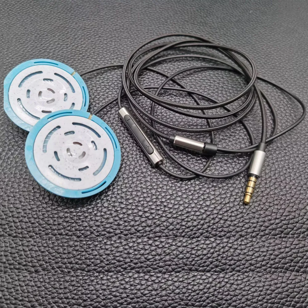 Headphone Speaker+Cable for KOSS PP Portable Portapro Porta-Pro KSC75 KSC35 KPH40 Driver Sound Unit 3.5mm Cable With Remote Mic