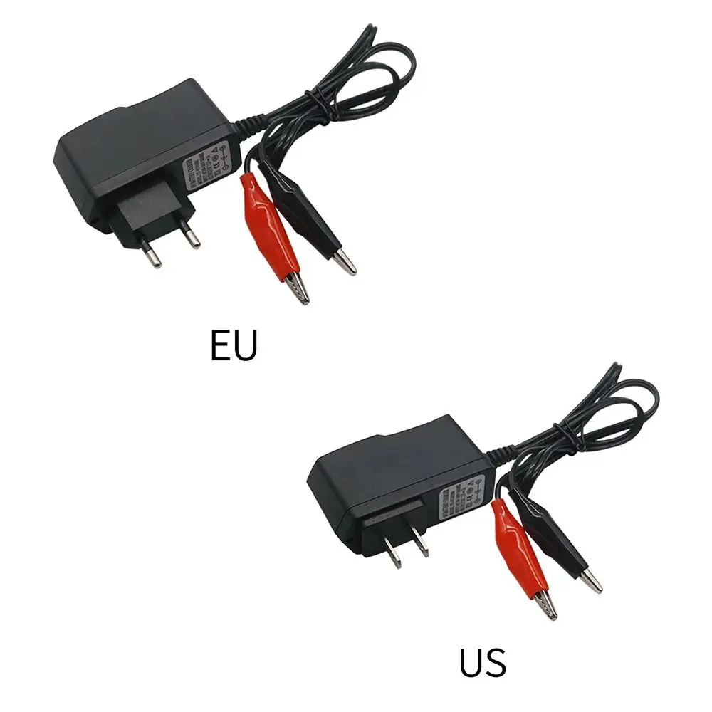 6V 1A Battery Charger for Baby Buggy Children Toy Car Motorcycle Lead Acid Sealed Batteries EU/US
