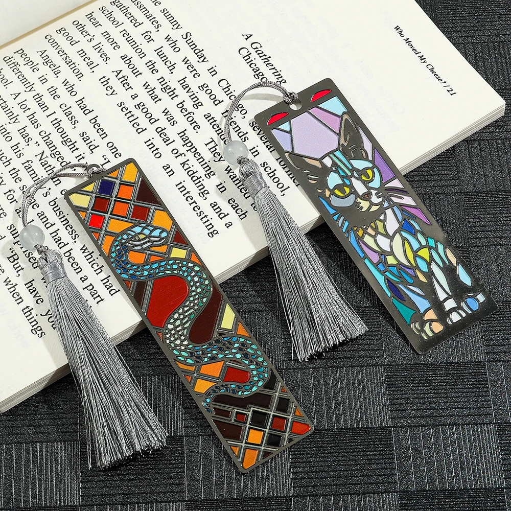 Metal Bookmarks Personalized Creativ Book Accessories Reading Markers Gifts Book Lovers Women Men