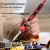 100W  Digital Soldering Iron Set Kit Repair Welding Tool Set Calibration Temperature Adjustable 180-520-600C 5