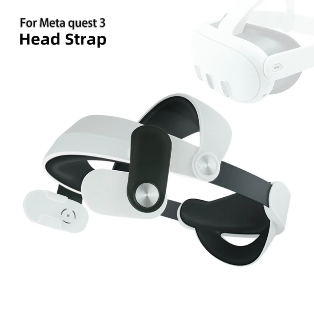 Adjustable Head Strap for Meta Quest 3 Comfortable VR Replacement Head  Strap Reduce Facial Pressure for Quest 3 VR Accessories - AliExpress