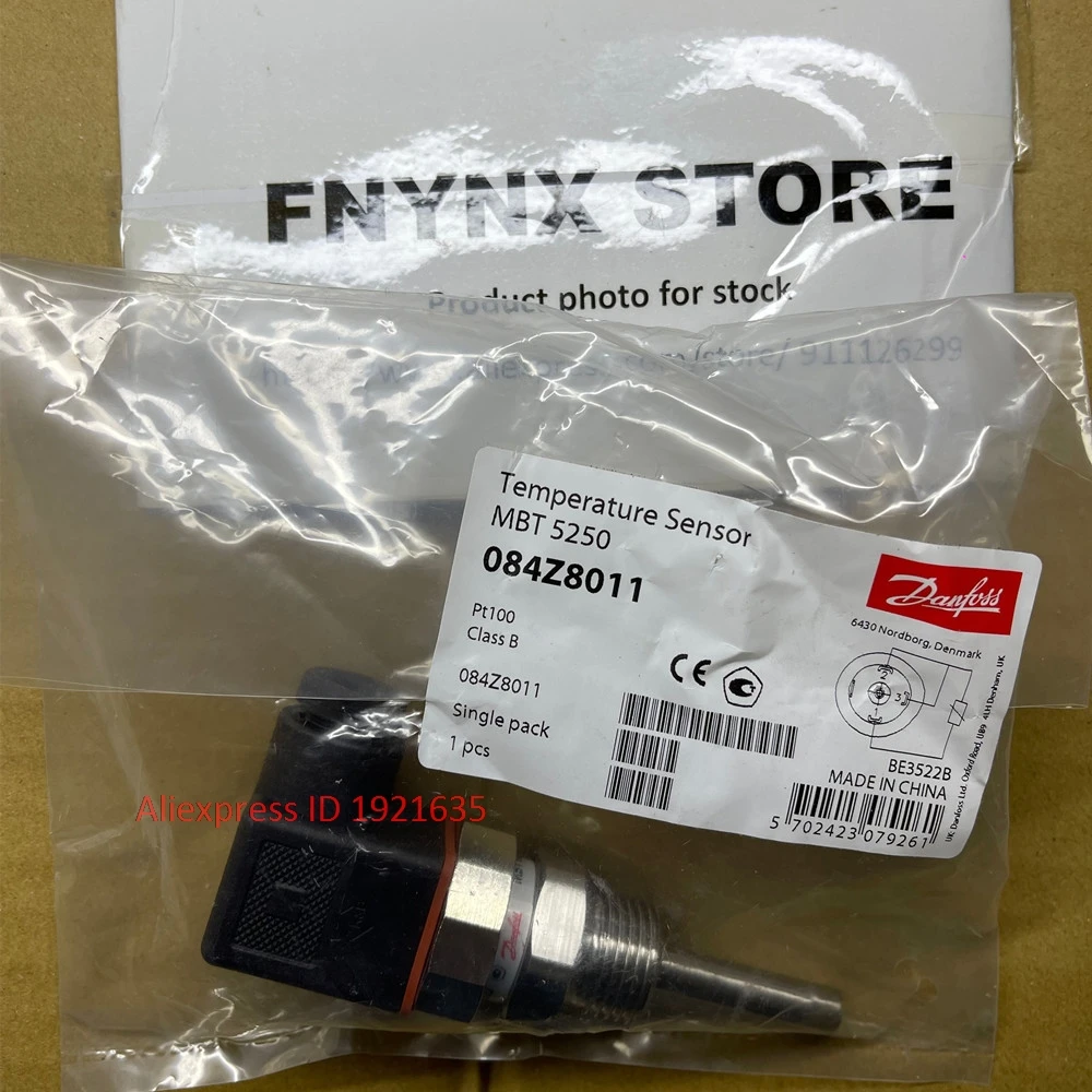 Original DAN.FOSS Temperature Sensor MBT5250 084Z8011 Pt100 Class B MBT 5250 FAIRSZ STORE