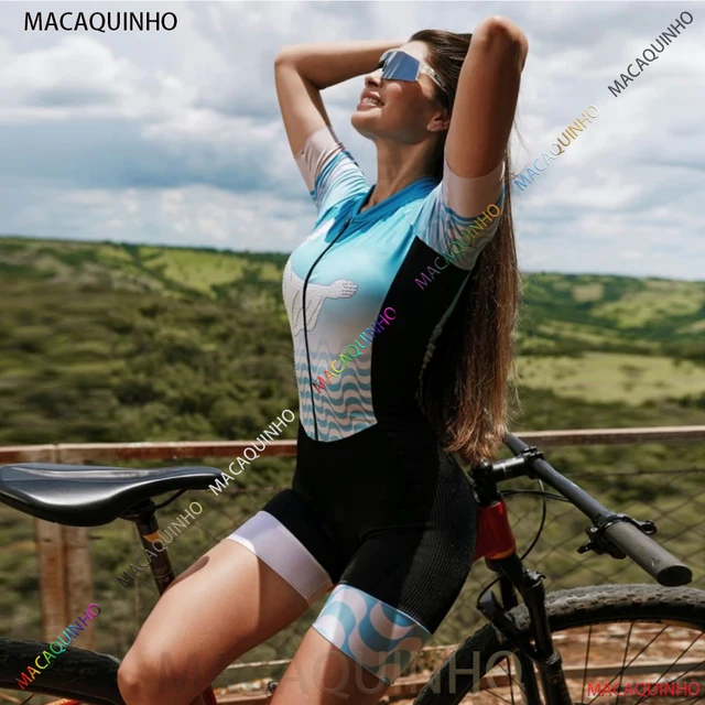 Kafitt Women's Short Cycling Clothes Triathlon Skinsuit Sets 2022 Roupa  Ciclismo Feminina Bike Jumpsuit Kits 20d Pad Macaquinho - Cycling Sets -  AliExpress