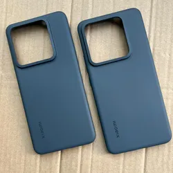 Ultra Slim Shockproof Matte Rubber Skin Phone Case Cover for Xiaomi Mi 15 Pro (Black)