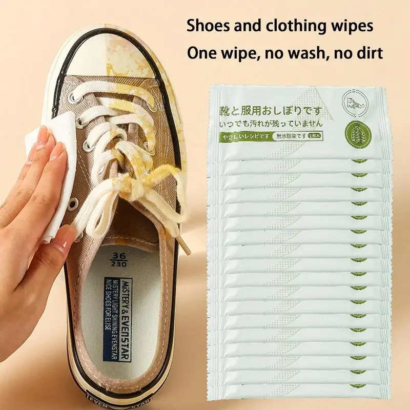 

Sneaker Cleaning Wipes Shoe Cleaners Travel Portable Sneaker Disposable Quick Cleaning Wet Wipes White Shoes Home Accessories