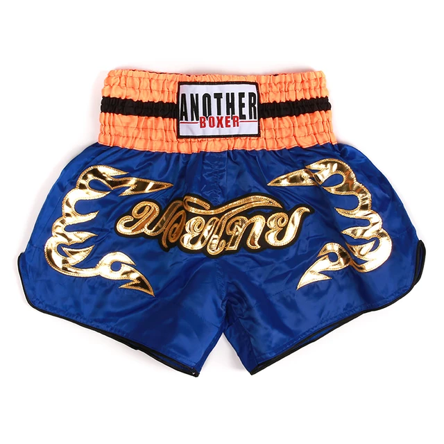 Acheter Short de boxe Muay Thai respirant pour enfants et adultes, pantalon  de boxe assorti, pour hommes, femmes, garçons et filles, malles  d'entraînement MMA