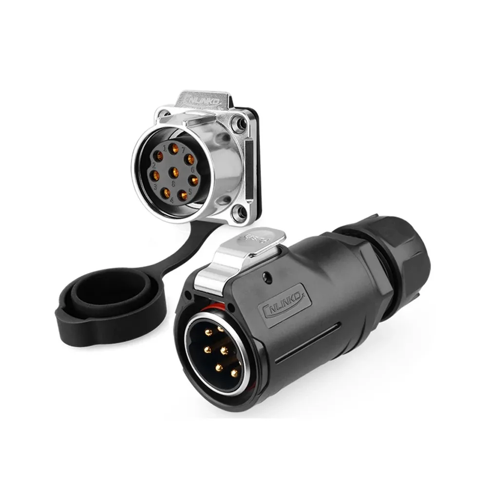 

Автомобильный разъем IP67, водонепроницаемый авиационный электрический разъем, 15а